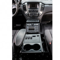 Chevrolet/GMC Truck and Full-Size SUV Console with Cup Holder, Armrest, and Wiring Chase Kit