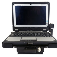 TrimLine™ Panasonic Toughbook 20 Laptop Vehicle Docking Station, Lite Port, No RF with Screen Arm Lock
