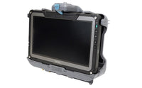 Getac F110 G6 Vehicle Cradle (no electronics) with Getac 120W Auto Power Adapter with Bare Wire Lead (Tri RF)
