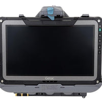 Getac F110 G6 Vehicle Cradle (no electronics) with Getac 120W Auto Power Adapter with Bare Wire Lead (Tri RF)
